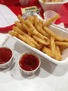 What I wasn't able to eat...