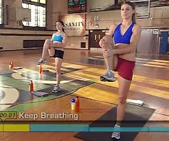 I can normally do this stretch no problem...but not while watching the tv! 