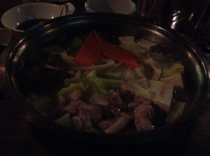 What my dinner actually looked like