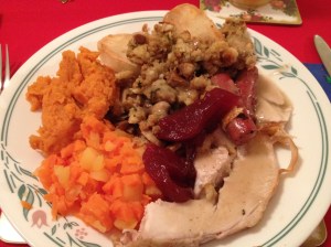 Mmm! Christmas dinner!