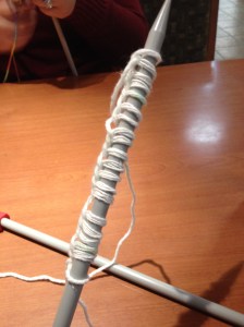 Knitting and I...oh dear...