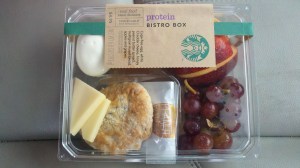 Breakfast and Lunch from Starbucks