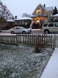 Still a lot of grass but I have hope the grass'll be covered by tomorrow!