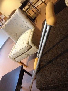 one of my crutches, I feel it needs a name but what to call it?