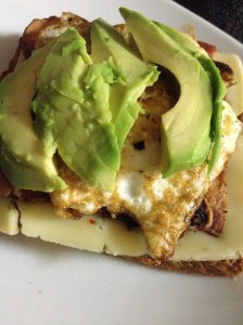 my version of an egg McMuffin 