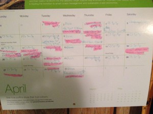 Such a slacker! sigh