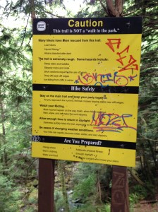 One of the warning signs