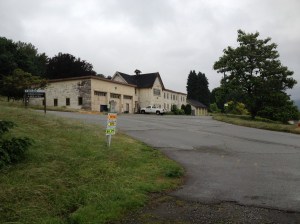 I didn't get to go in this building, it looked more ominous than the others.