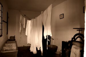 Laundry room - female prisoners worked here.