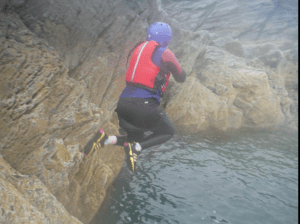 Different angle...I was told to keep my knees bent cause that area was a bit shallow and you didn't want to hit the bottom