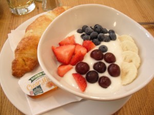 My healthy breakfast.