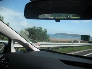 I was so sad to be leaving I took pictures while driving, *rolls eyes at self*