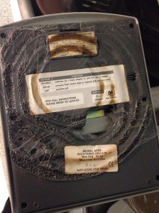 How lovely, melted plastic!