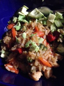 a yummy and healthy dinner