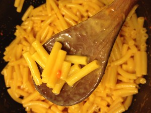 Not quite the bright orange I was expecting.