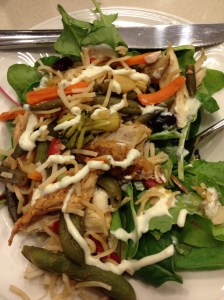 My salad of leftovers