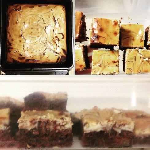 chocolate fudge cheesecake brownies