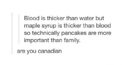 canada day maple syrup