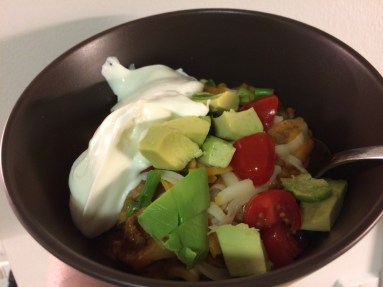 one pot enchilada pasta