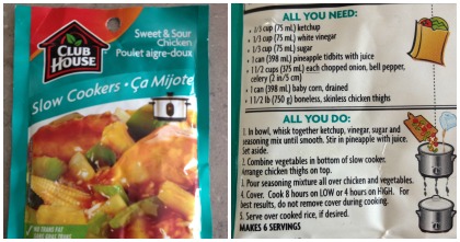 Club House Slow Cooker Seasoning