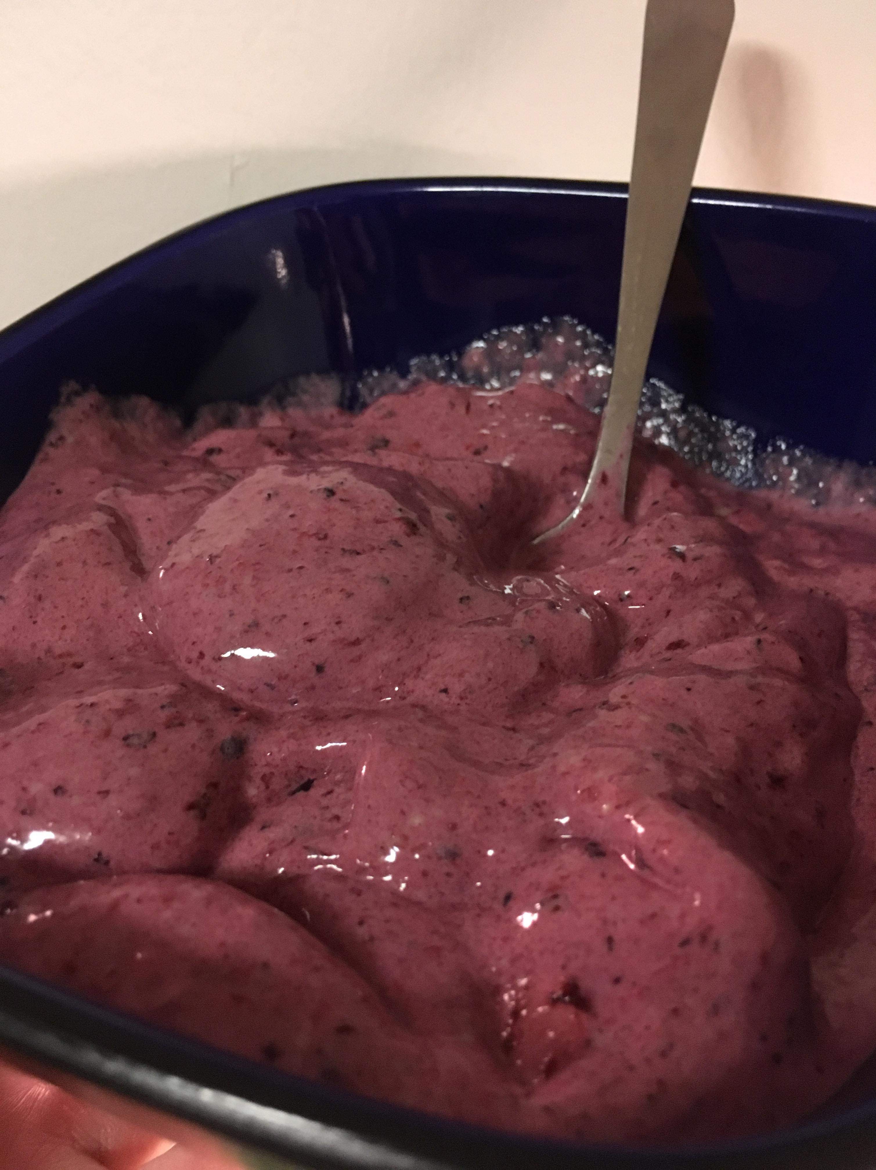 protein smoothie bowl