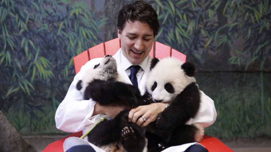 Trudeau and pandas